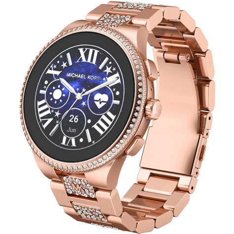 michael kors camille gen 6 dames smartwatch mkt5147|Gen 6 Camille Pavé Rose Gold.